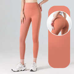 High waisted black leggings prevent falling down