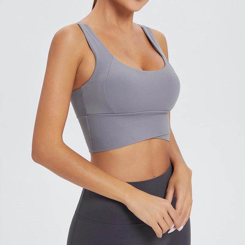 Lightweight women's sports bra for summer running sessions - LANIZI