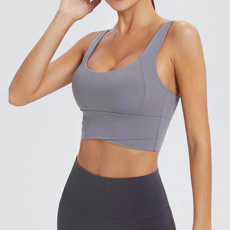 Lightweight women's sports bra for summer running sessions - LANIZI