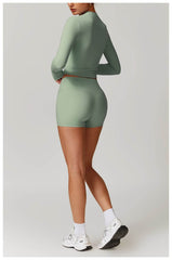 Trendy cute matching workout sets for a chic fitness look - LANIZI
