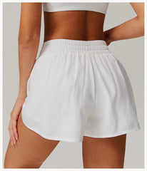 Supportive training shorts for intense sessions