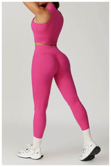 Versatile cute workout sets for running and fitness - LANIZI