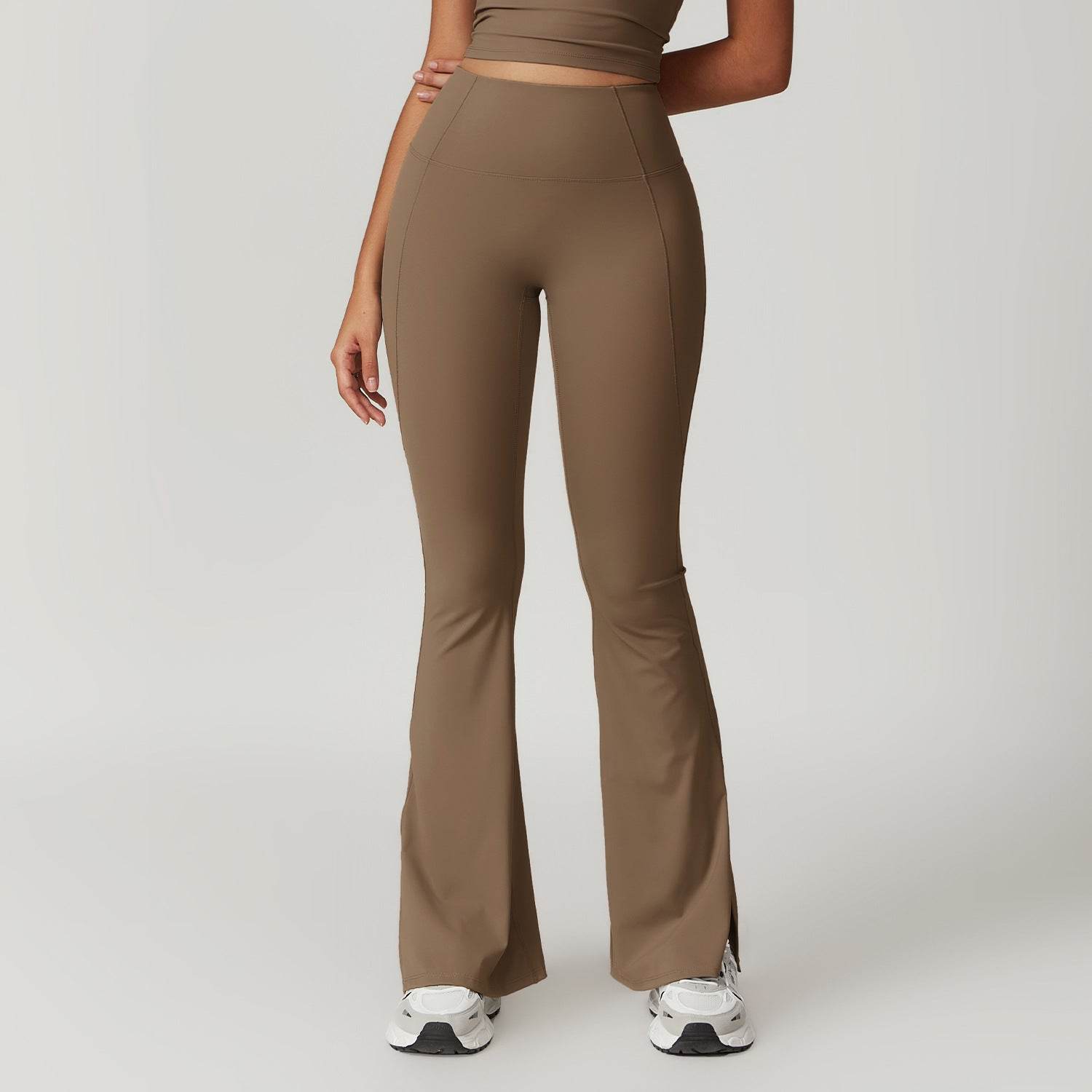 Womens flare leggings for sporty casual wear - LANIZI