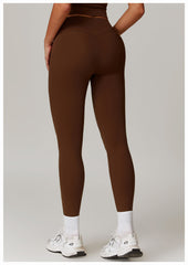 Red leggings for gym and activewear