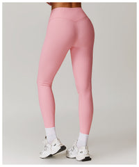 Minimalist white leggings for modern looks