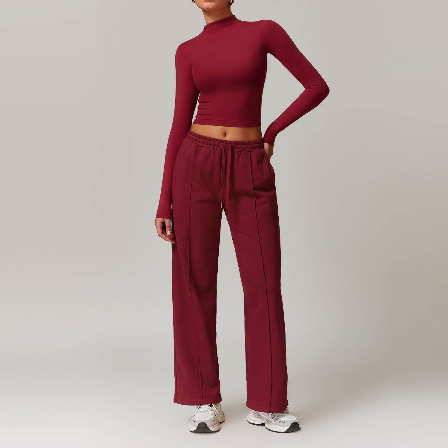 Stylish Black Workout Sets for Gym & Yoga - LANIZI