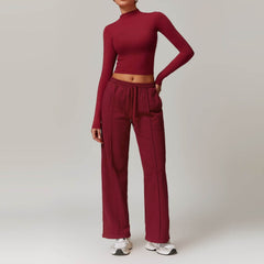 Stylish Black Workout Sets for Gym & Yoga - LANIZI