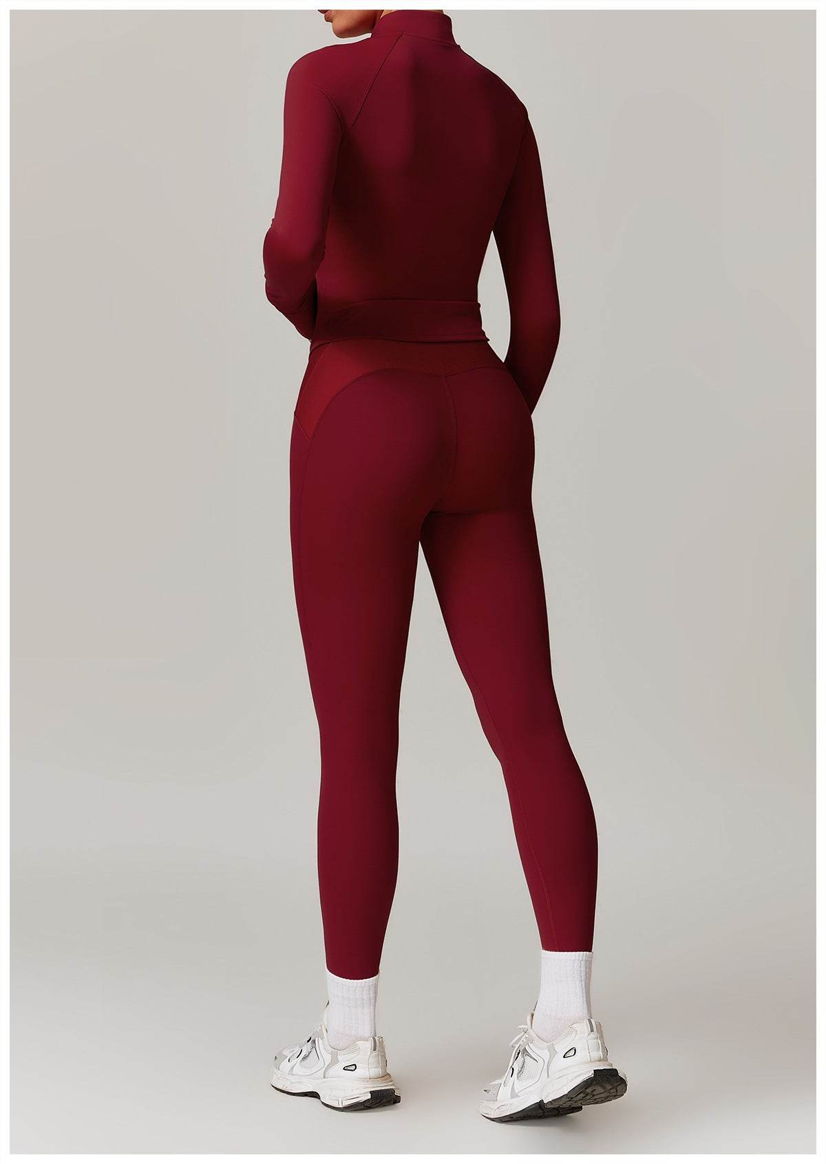 Trendy red workout sets for a chic fitness look - LANIZI