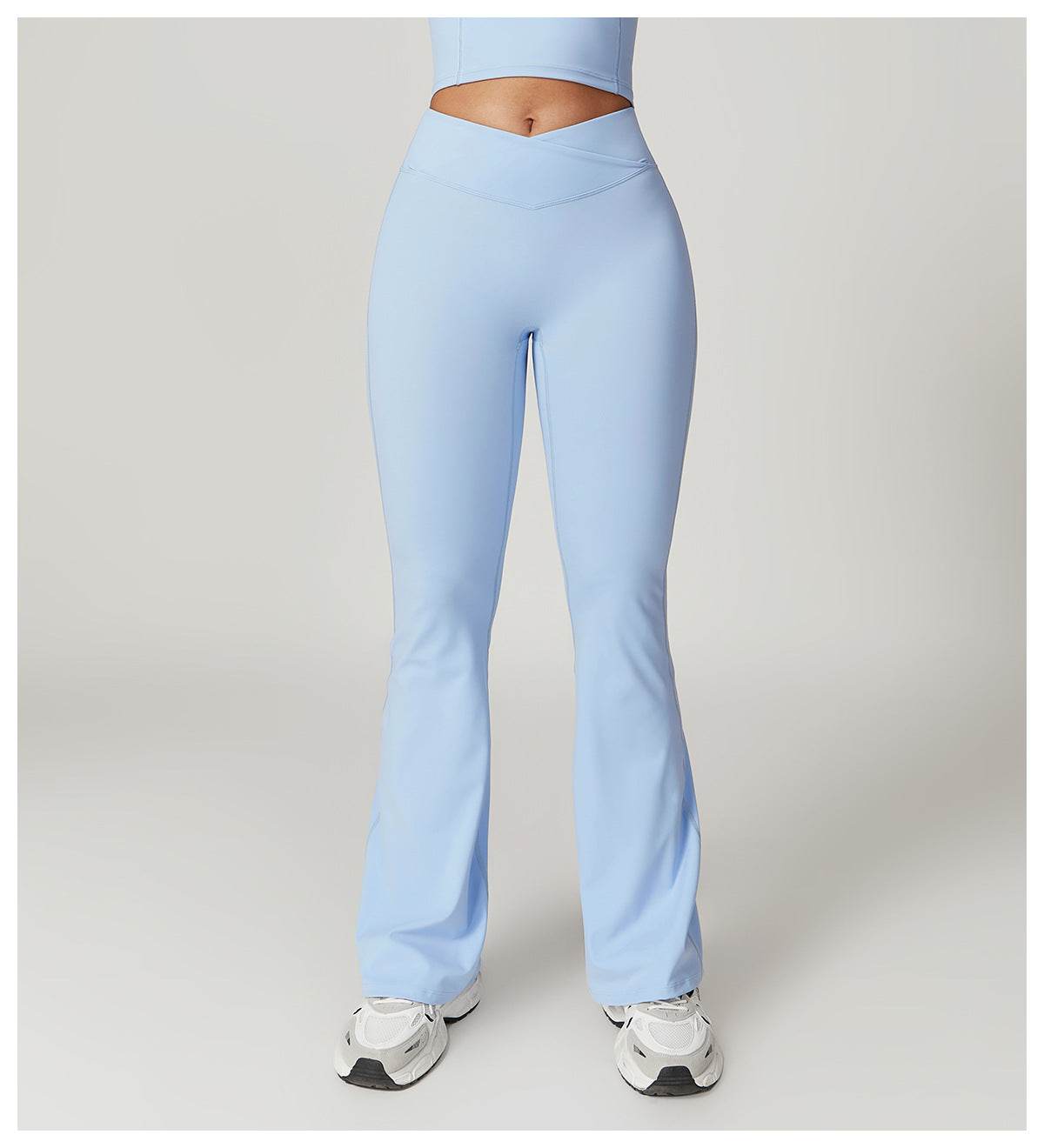 Trendy and best flare leggings for workouts - LANIZI