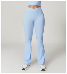 Trendy and best flare leggings for workouts - LANIZI