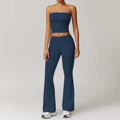 Breathable yoga workout sets for a relaxed flow - LANIZI