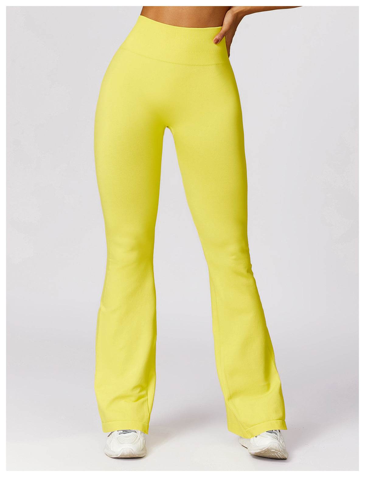 Flare leggings for gym, yoga, and pilates - LANIZI