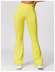 Flare leggings for gym, yoga, and pilates - LANIZI