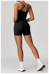 Lavender Workout Set with Moisture-Wicking Comfort - LANIZI