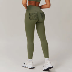 Breathable leggings with back pockets