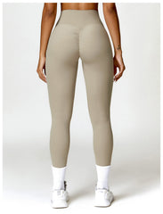 Trendy womens white leggings for sporty style
