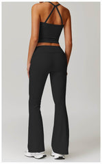 Comfortable cute workout sets for yoga and fitness routines - LANIZI