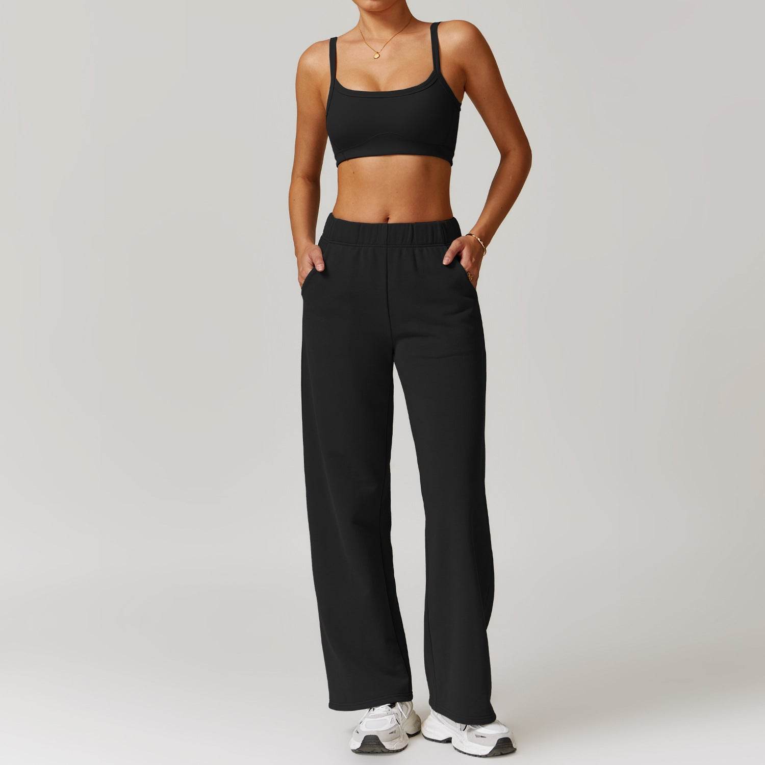 High-quality pink workout sets for a stylish fitness look - LANIZI