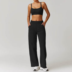 High-quality pink workout sets for a stylish fitness look - LANIZI