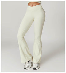 Trendy and best flare leggings for workouts - LANIZI