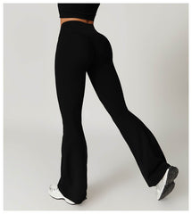 Trendy and best flare leggings for workouts - LANIZI
