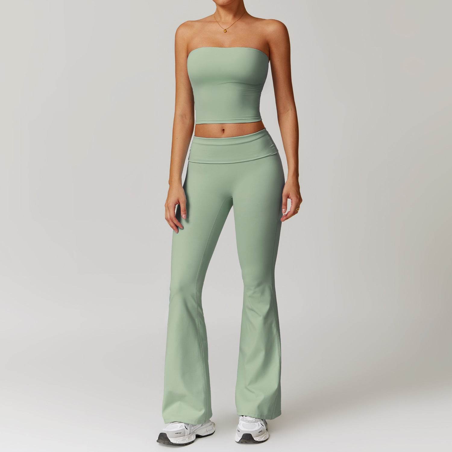 Breathable yoga workout sets for a relaxed flow - LANIZI