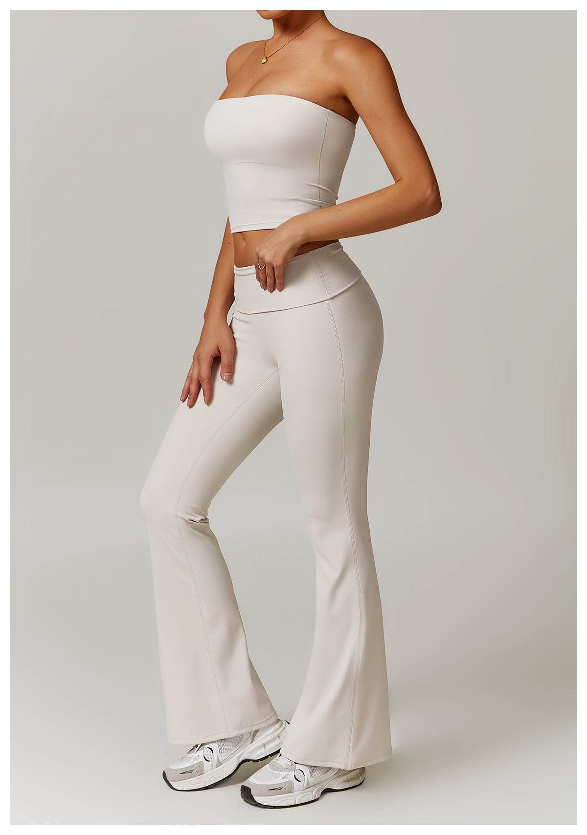 Breathable yoga workout sets for a relaxed flow - LANIZI