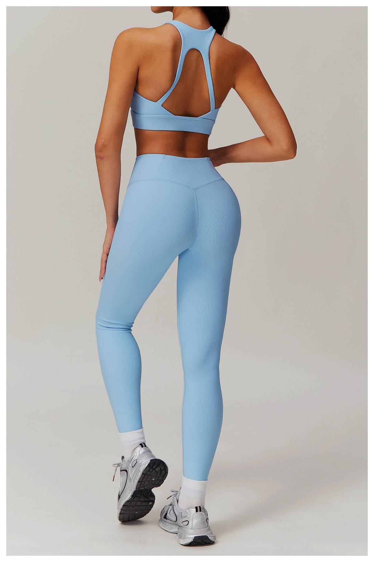 Bold neon workout set for gym, yoga, and running - LANIZI