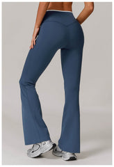 Stretchy flare leggings for pilates and yoga - LANIZI