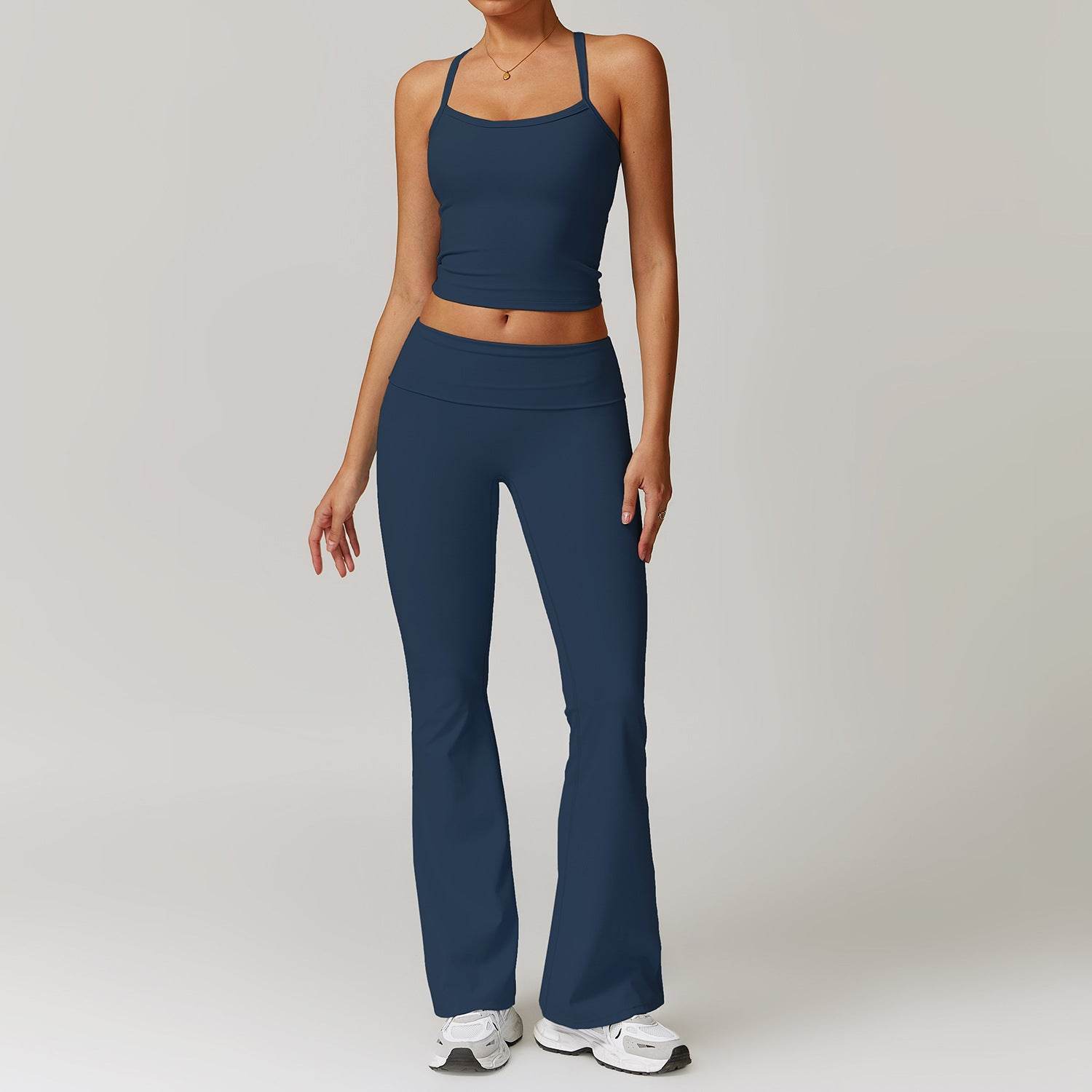 Comfortable cute workout sets for yoga and fitness routines - LANIZI