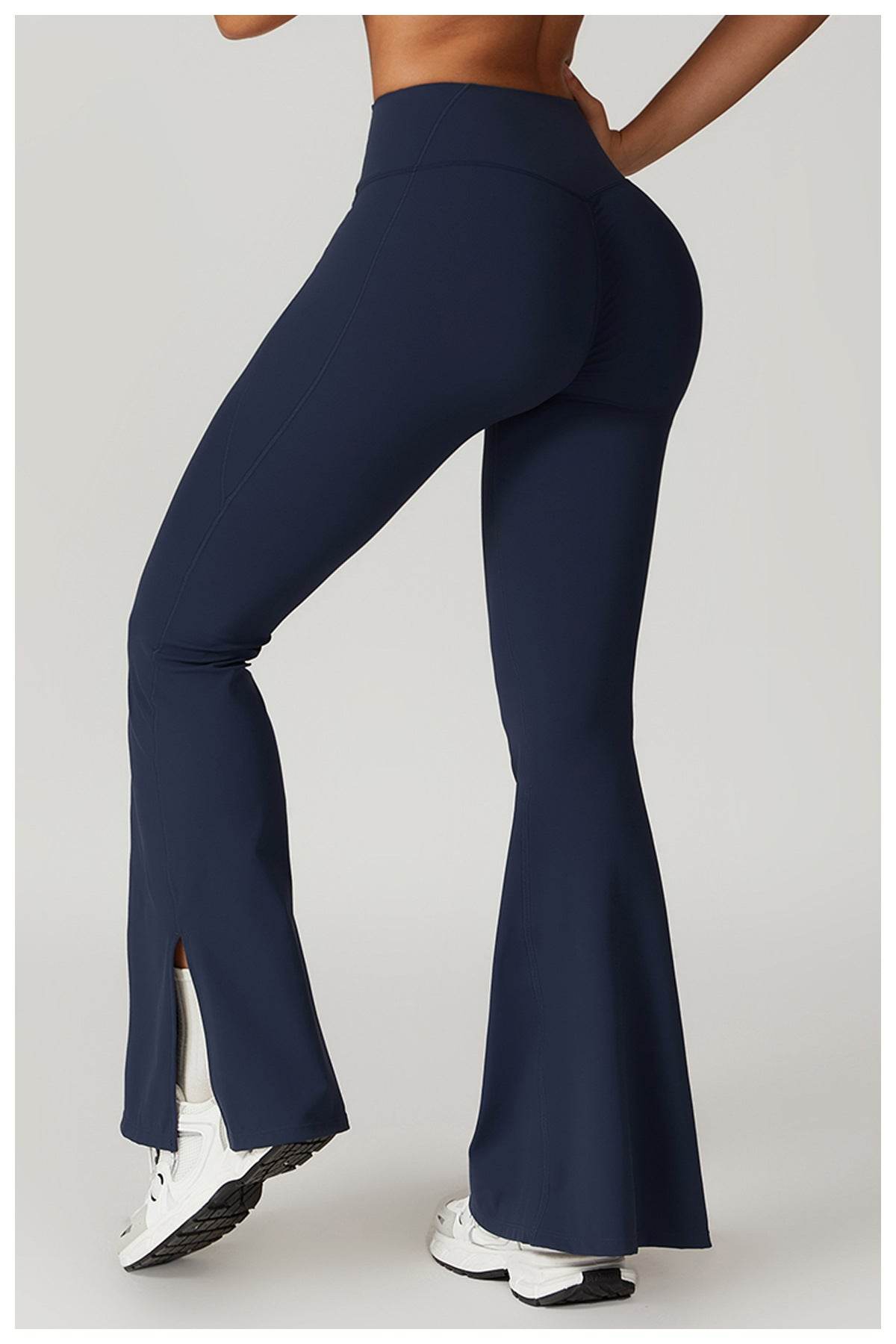 Womens flare leggings for sporty casual wear - LANIZI