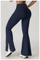 Womens flare leggings for sporty casual wear - LANIZI