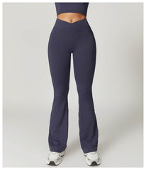 Trendy and best flare leggings for workouts - LANIZI
