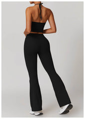 Trendy dark green workout set for an active lifestyle - LANIZI