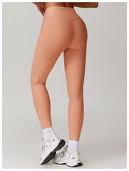Minimalist white leggings for modern looks
