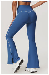 Classic black flare leggings for gym & yoga