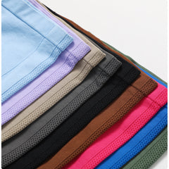 Trendy black gym shorts for active women