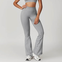Flare leggings for gym, yoga, and pilates - LANIZI