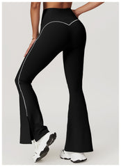 Classic black flare leggings for gym & yoga