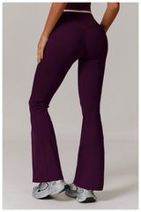 Stretchy flare leggings for pilates and yoga - LANIZI