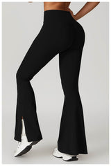 Womens flare leggings for sporty casual wear - LANIZI