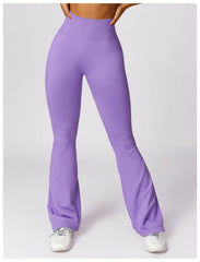 Flare leggings for gym, yoga, and pilates - LANIZI