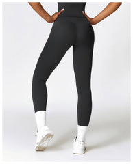 Red leggings for gym and activewear