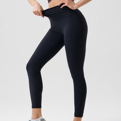 Breathable black leggings for gym sessions Eco