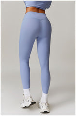 Trendy ladies pink leggings for workouts