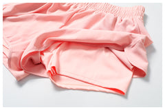 Supportive training shorts for intense sessions