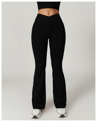 Trendy and best flare leggings for workouts - LANIZI