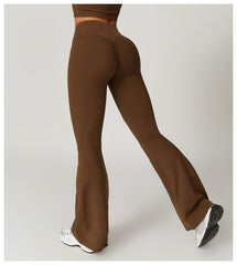 Trendy and best flare leggings for workouts - LANIZI