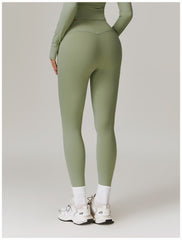 Trendy ladies pink leggings for workouts