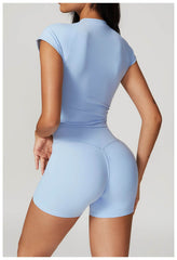 High-performance brown workout set for intense workouts - LANIZI